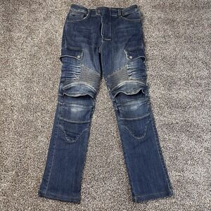 NBT Clothing Jeans Men Sz 30x31 H/K Type B Motorcycle Blue Biker Pants WITH PADS